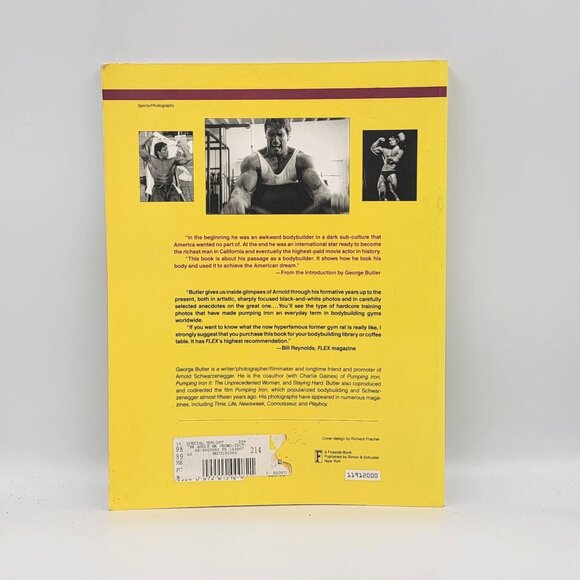 Arnold Schwarzenegger A Portrait By George Butler paperback cover vintage 1990 - Picture 2 of 13